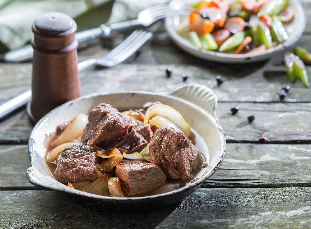 330 g Wholesale Russian Premium Quality Canned Stewed Beef Meat