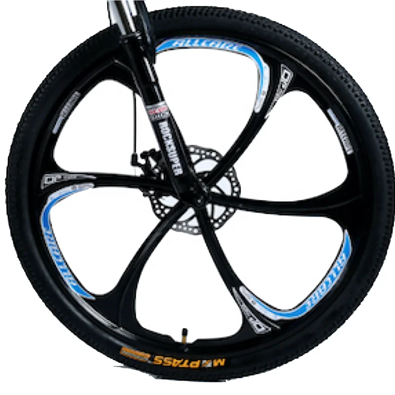 
High-Carbon Steel Frame Red Bicycle Painted Interior Stickers Front Fork Shock Absorption Mountain Bike Top Sale Men Road Sports 