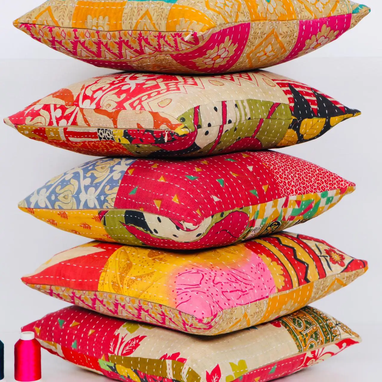 Home Decorative African Images Digital Printing Ethnic Cushion Covers For Sofa Chair