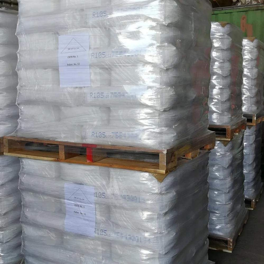 PVC Use Rutile Tio2 Titanium Dioxide Pigment DuPont R 105