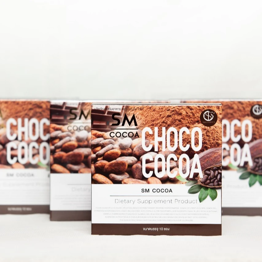 
SM CHOCO Premium Slimming Cocoa Powder Supplement for Weight Loss 