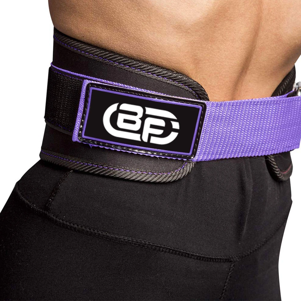 Gym Fitness Exercise Belt Heavy Weighted Pull up Weightlifting Belt Neoprene
