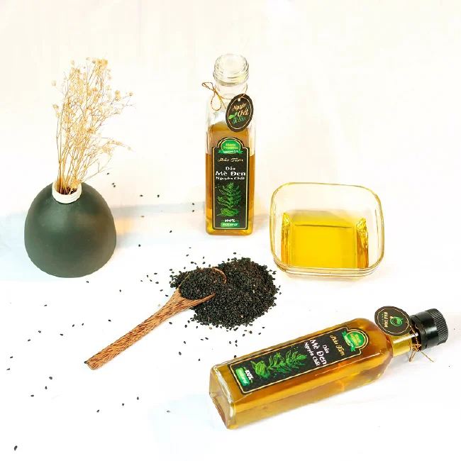 BEST PRICE! Black Saseme virgin oil 250ml- 100% natural and health food made in Vietnam