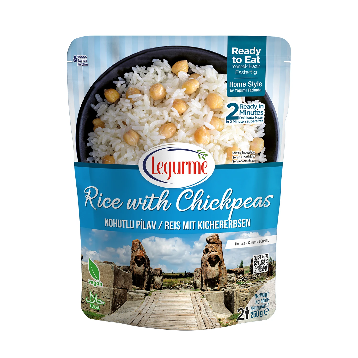 Legurme Rice With Chickpeas Wholesale Product  Shelf Life 18 months | Ready to eat | Custom Packaging  | Made in Turkey