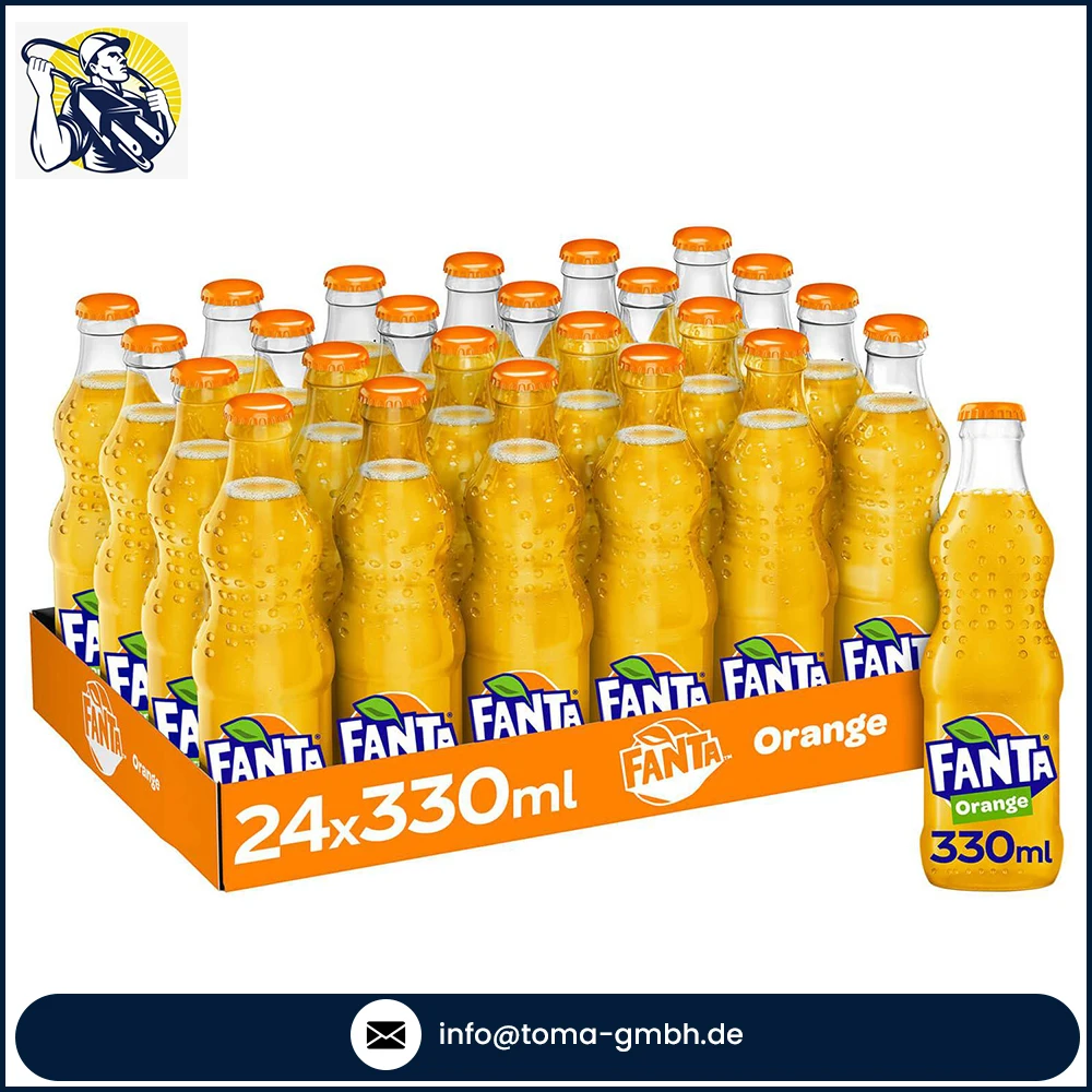Popular Food Summer Drink All Flavors Carbonated Fanta Soft Drink Ready for Export