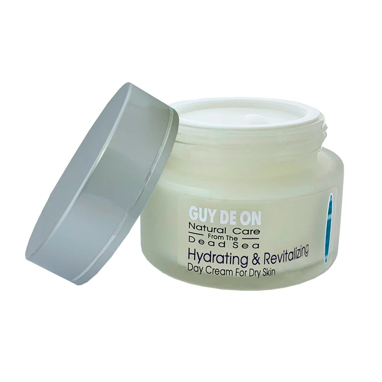 
 Увлажняющий и Восстанавливающий дневной крем для ухода за кожей с помощью морской соли  