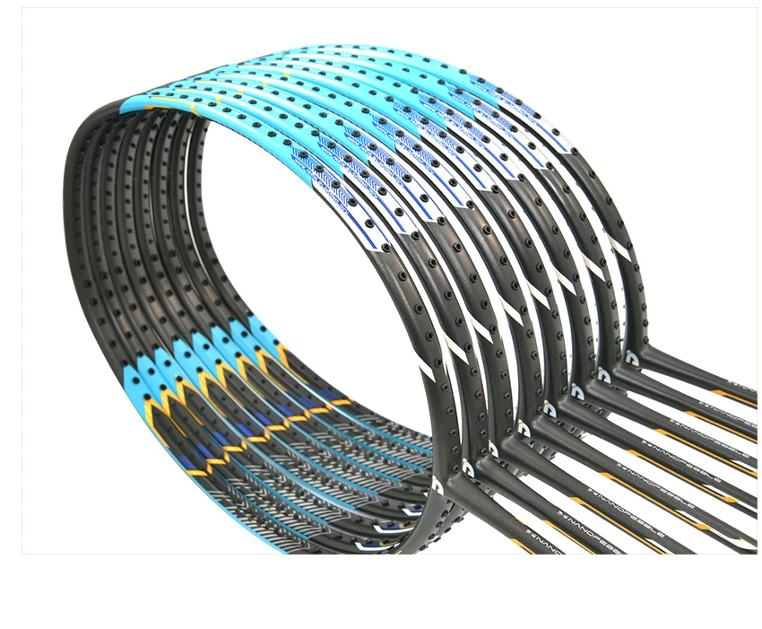 Jnice ELASIS BLUE 30T U-HM Nano Carbon Graphite badminton racket