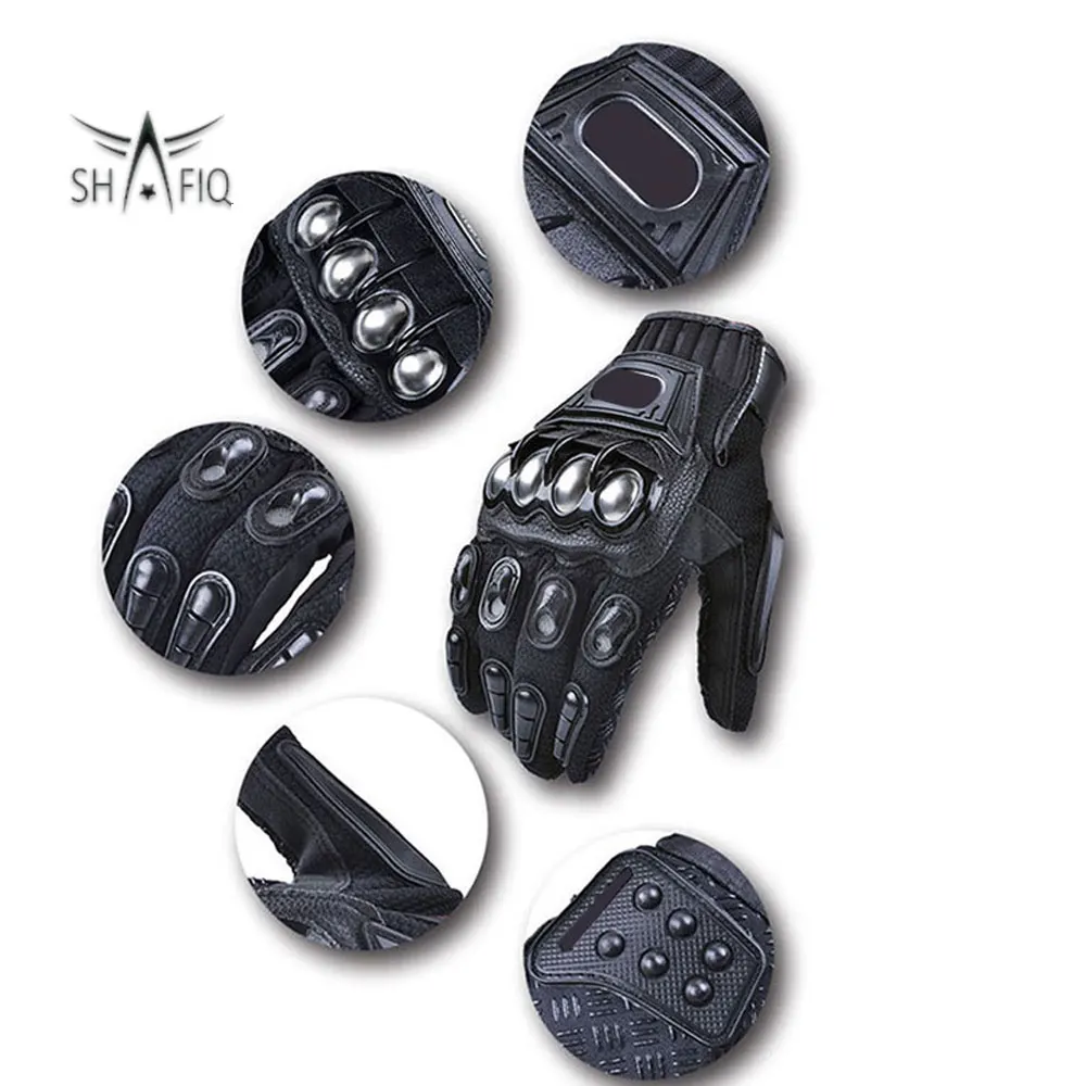 Custom Logo Leather Motor Bike Sports Glove Motorbike Motorcycle Racing Gloves