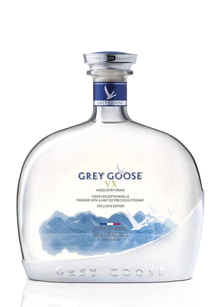 Коллекция Grey Goose La 5 упаковок классической водки в фруктовых выражениях с сортировкой как ясность от D & B Group