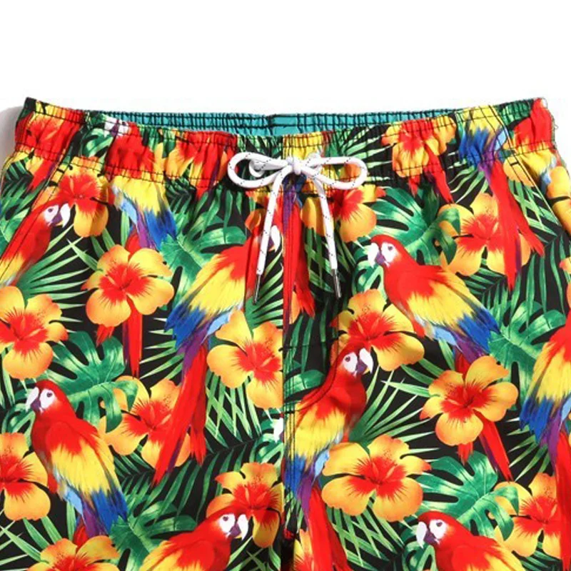 2021 New Men Quick Dry Stripe Swim Trunks Beach Shorts Sublimation Comfortable Short
