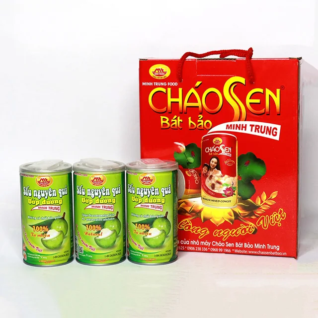 Minh Trung Food  Canned fresh sugar-marinated Dracontomelon from Vietnam - No preservative