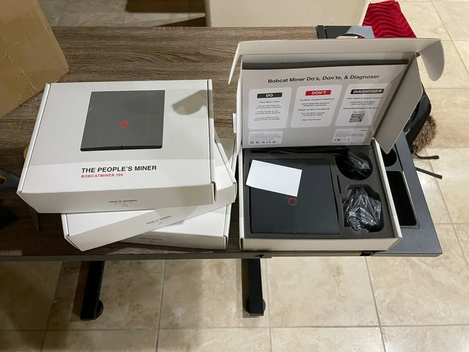 Factory Authentic Offer For Bobcat Miners 300 Helium Hotspot All Frequencies