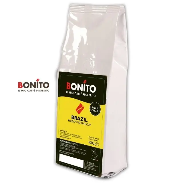 Caffe Ttaliano High Quality Bean Products Roasted Brazilian Arabica Coffee For Espresso Machine