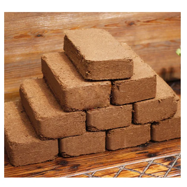 Custom Made Low EC Fiber Coco Peat Blocks Available At Affordable Price