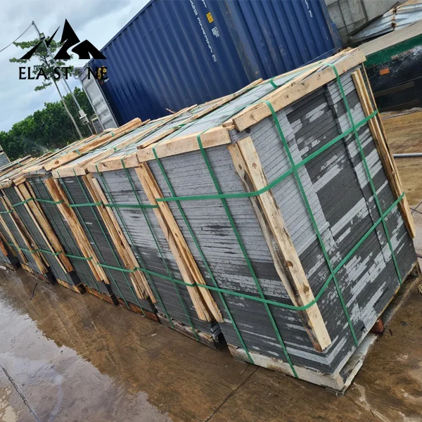 Черный базальтовый камень из Вьетнама-Горячая Распродажа натуральный черный новый гранитный G684