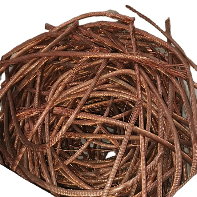Supplier Scrap Copper 99.999% Purity Bulk Copper Wire Scrap