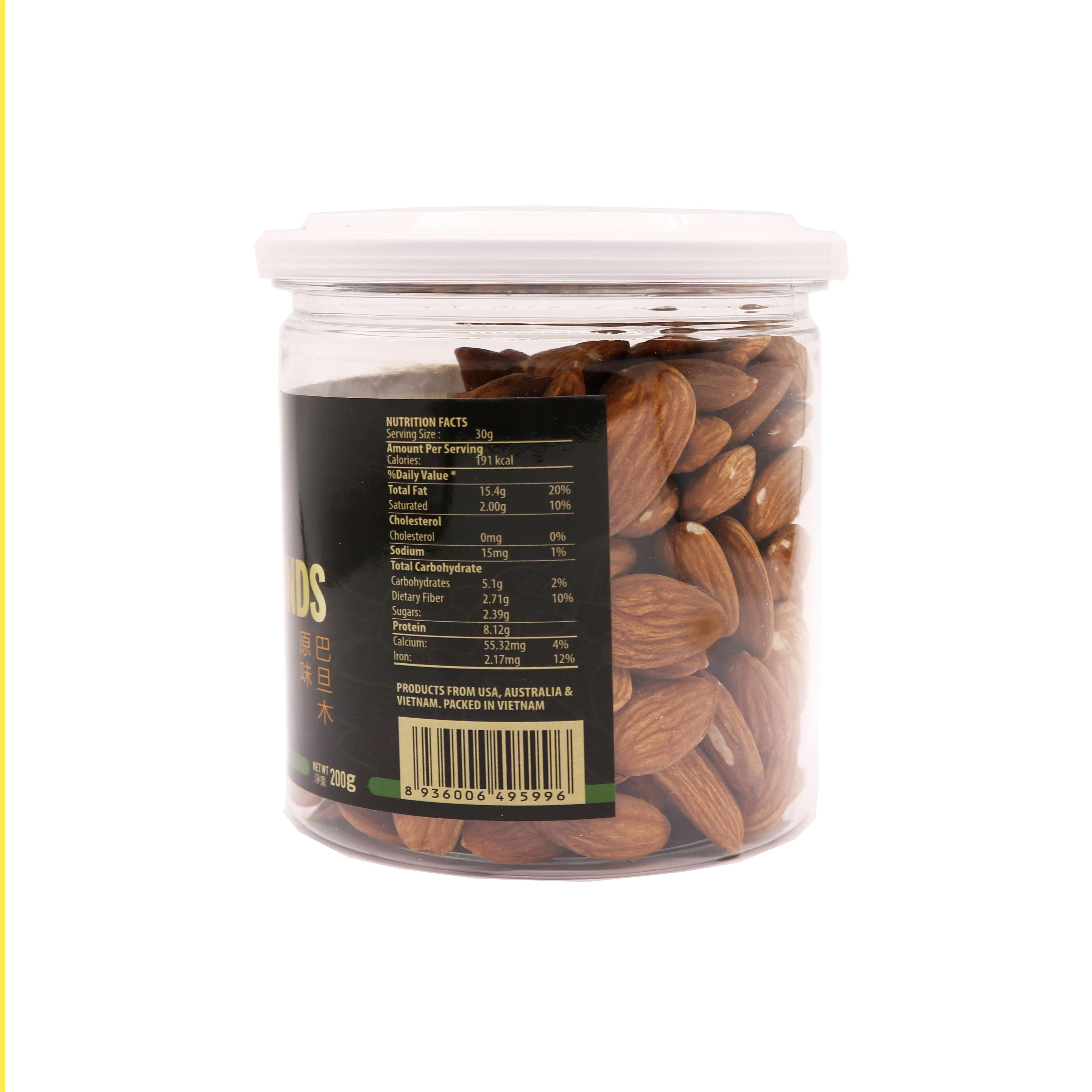 [OEM ODM] Raw Almond - 2022 Hot Healthy Raw Almonds for daily use from Viet Nam manufacturer
