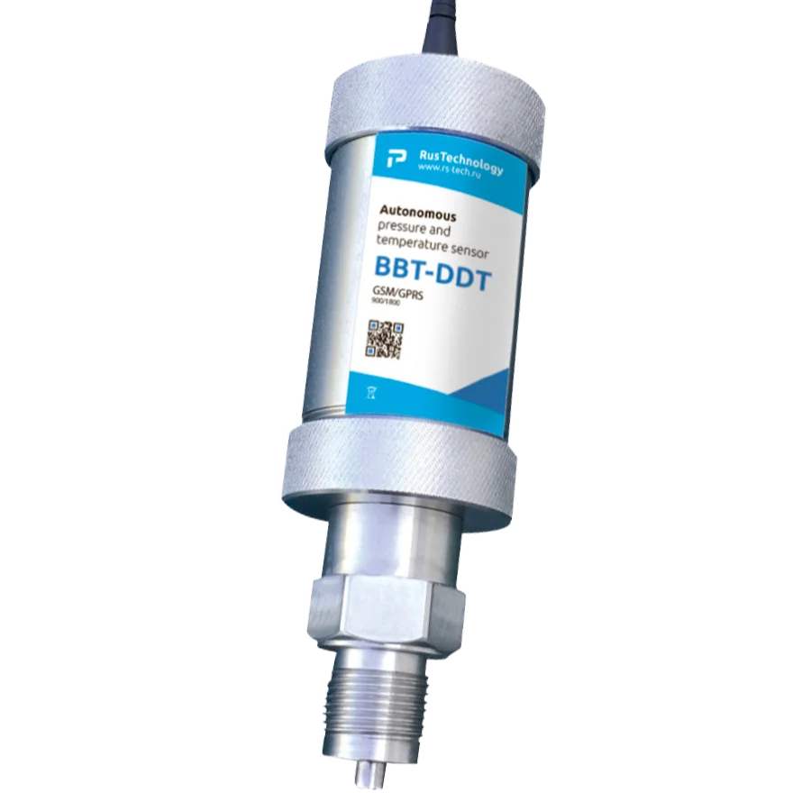 
 Беспроводная GSM датчик давления и температуры, со встроенной батареи мощностью до 5 лет. BBT-DDT  