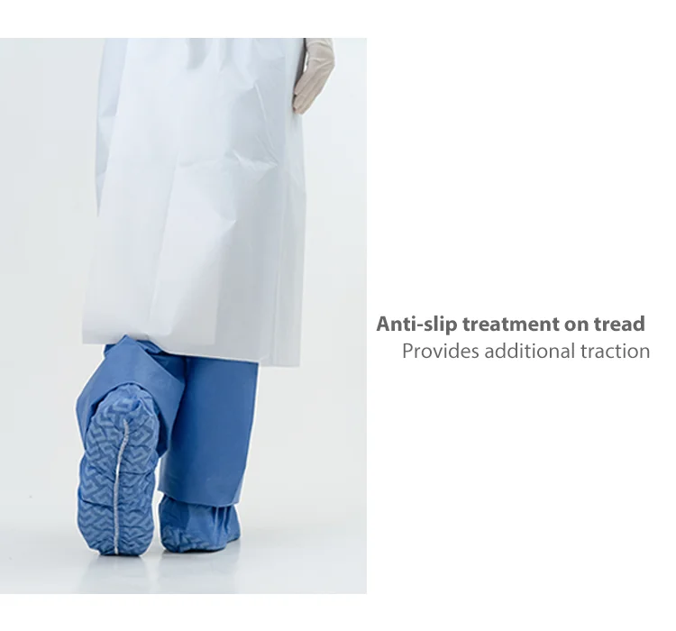 Anti-slip Cleanroom Antistatic ESD Disposable Shoe Boot Cover
