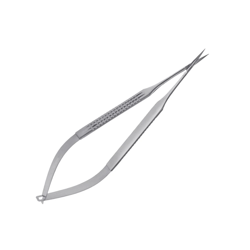 Millesi Microsurgical Scissors 16cm Straight Serrated Blades Flat Handle Neurosurgery Instruments