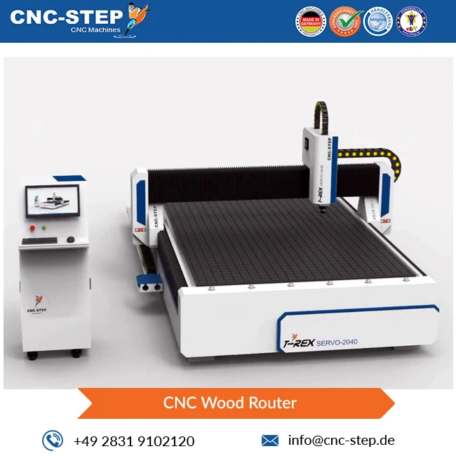 Новое состояние вес 1600 кг сервопривод CNC портальный деревообрабатывающий маршрутизатор T-Rex Servo-2040