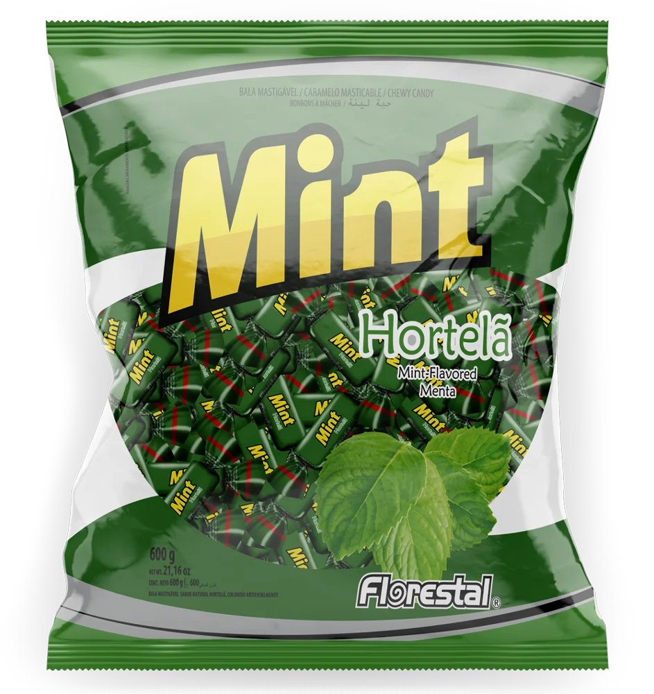 
80705 - Mint Chew Candy 3g, 5g 30x120un 