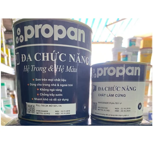 Многофункциональное покрытие из акрила с жидким покрытием, 2K, защита от падения золота, краска для приборов и лодочной краски из Индонезии