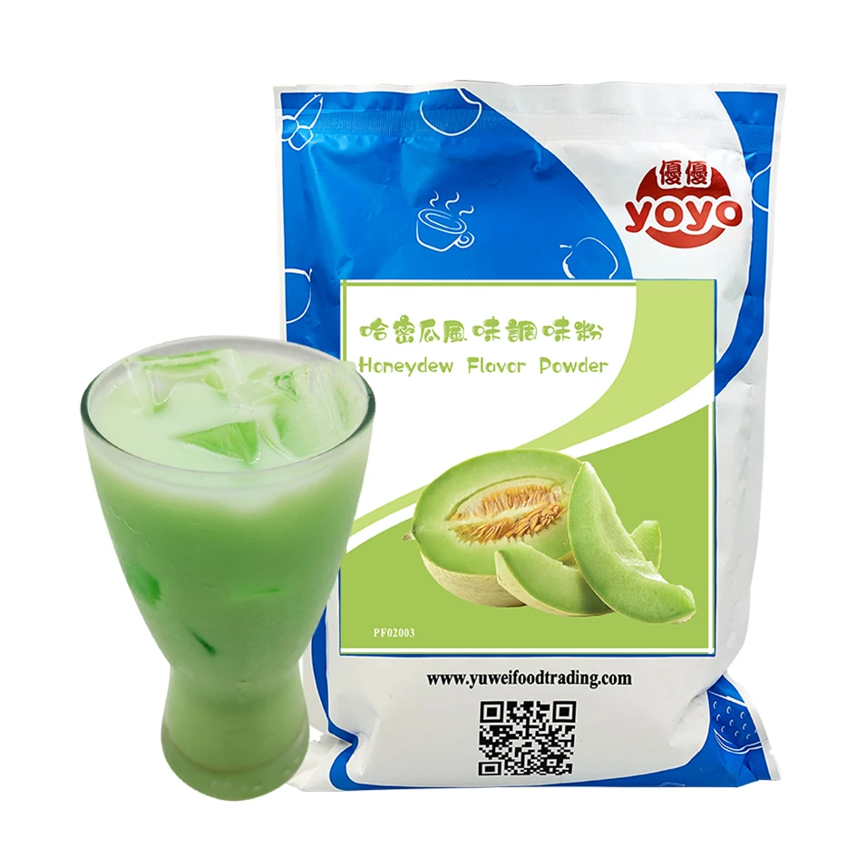 Honeydew Melon Flavor Instant Milk Tea Powder Taiwan