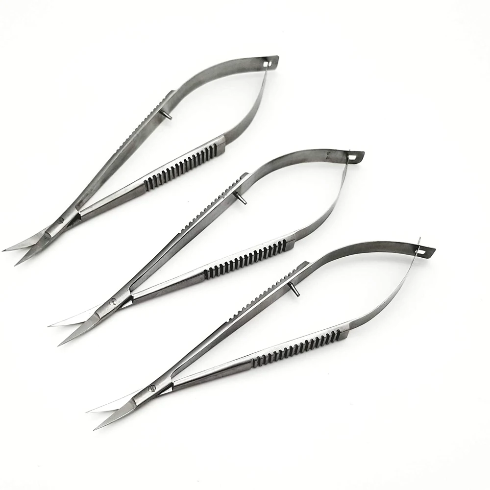 New Arrival Handmade Stainless Steel Micro Spring Scissors For Lashes / Eyelash Extension Scissors