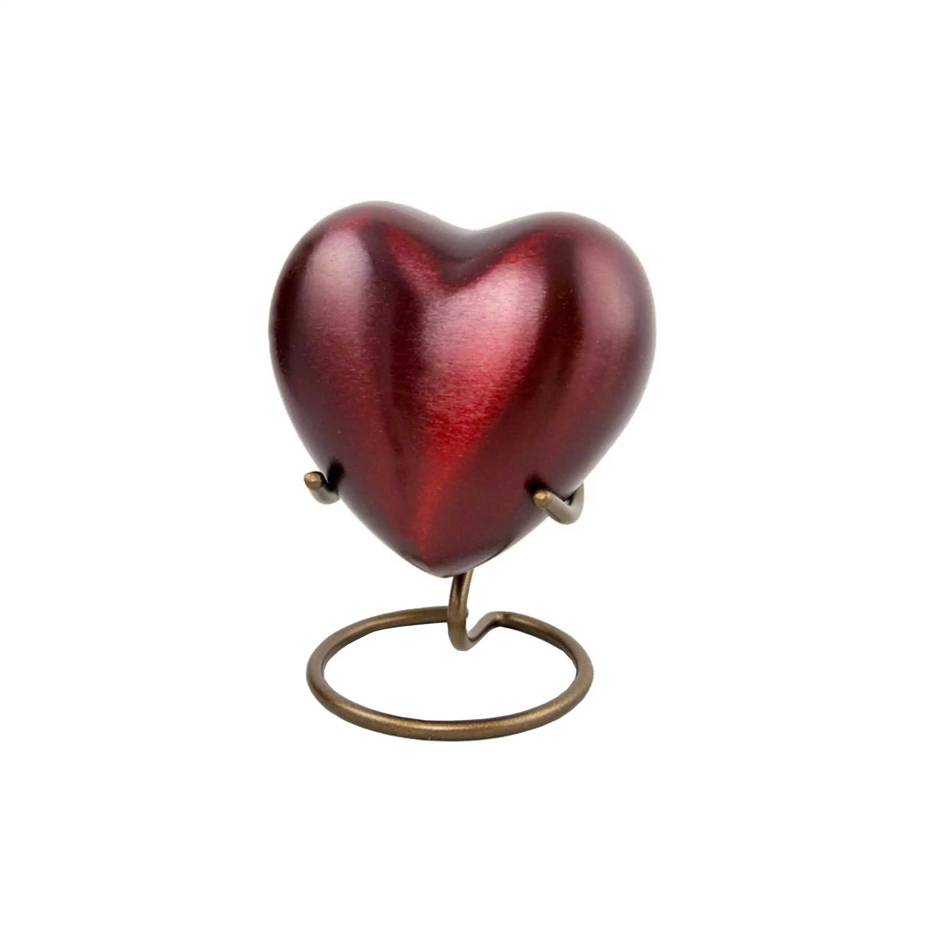 Brass Matte Heart Shape Keepsake Indian Handicraft Manufacturers Wholesale rates price quality high human ashes