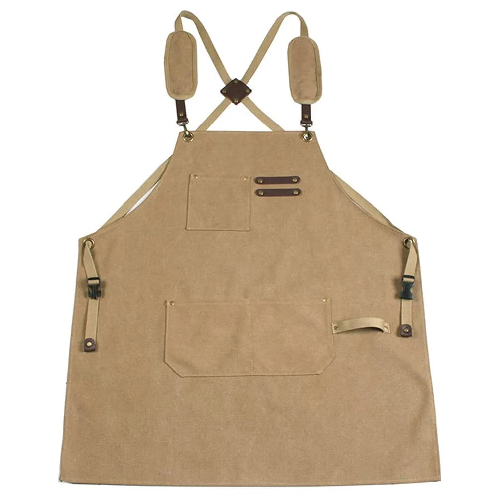 High quality leather carpenter apron, BBQ leather baker apron, leather welding apron