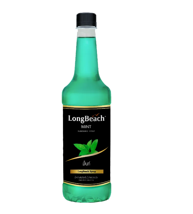 
LongBeach Mint Syrup 740ml. (RD&OEM Manufacturer in Thailand) 