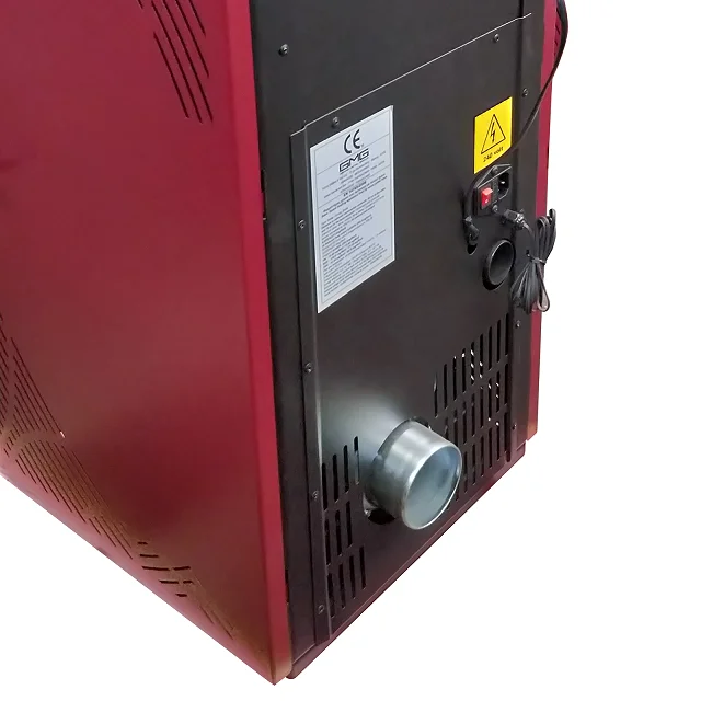 6,1 kW European Quality Wood Pellet Burning Stove CE 91,2% Efficiency Gekas Stoves - EVITA CE Beige, Bordeaux, Black