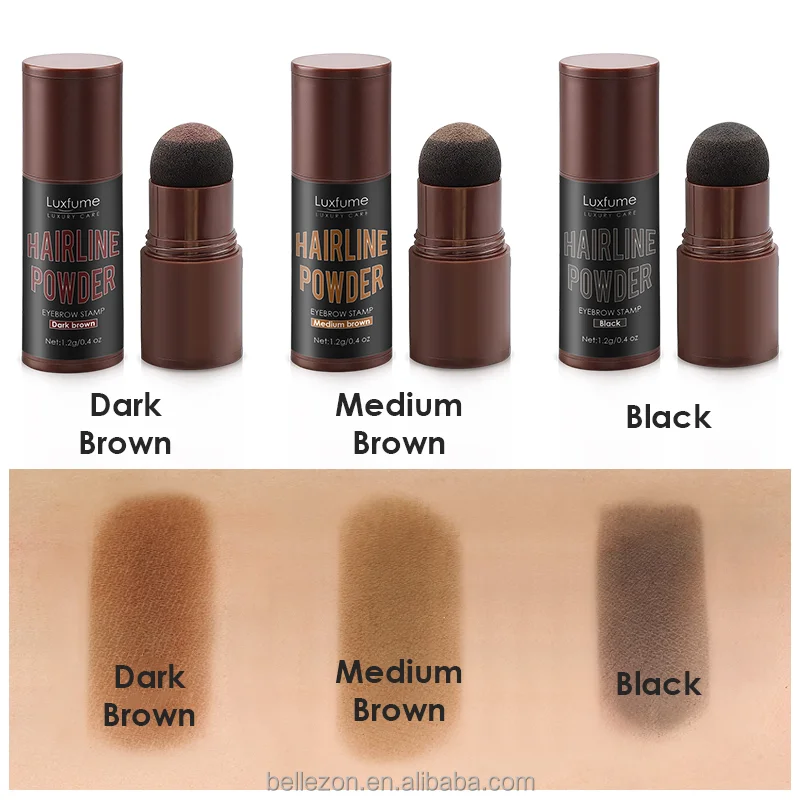 Private Label Hair Root Dye Instantly Color Shadow Cover Gray Hair Root Hair Touch-Up Hairline Powder