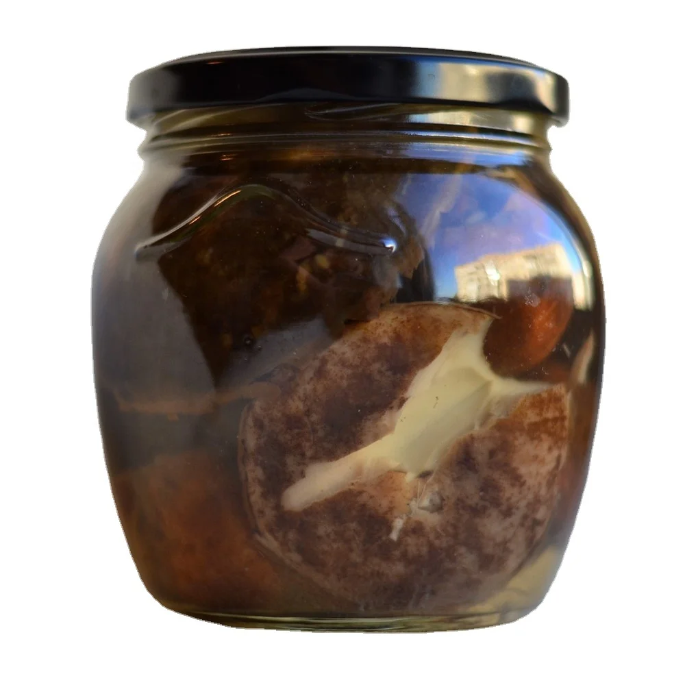 Siberian Wild Aspen Mushroom in Marinade Sebur-Nature With no Additives
