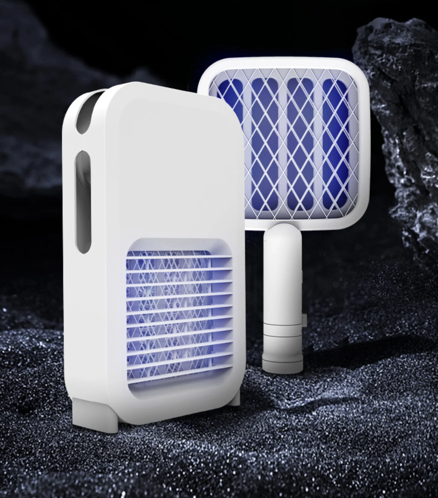 
USB 2 In One Multiple Mosquito swatter + Mosquito killer Lamp 