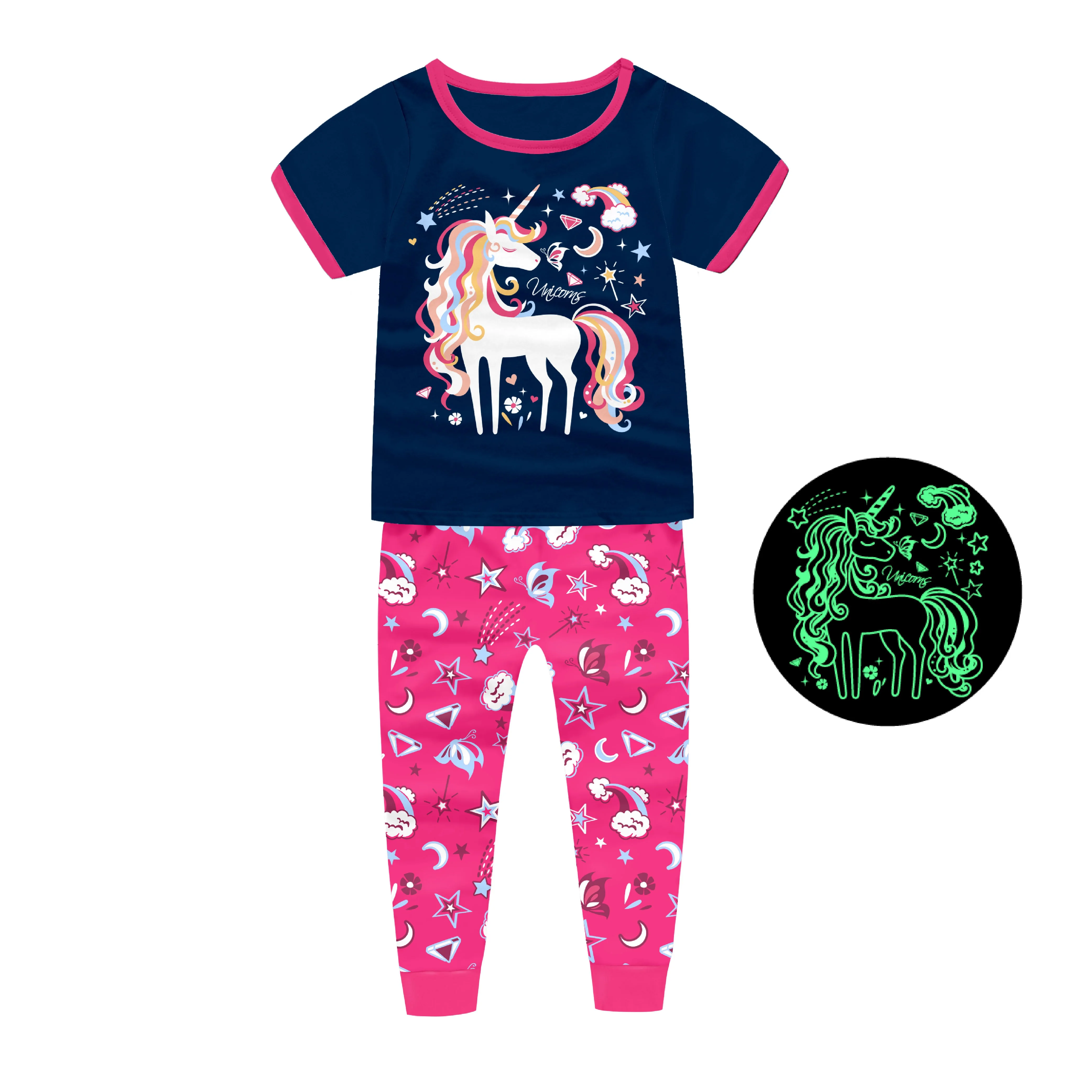 
short sleeves boy pajama children cartoon pijamas 100 cotton sleepwear pajamas 