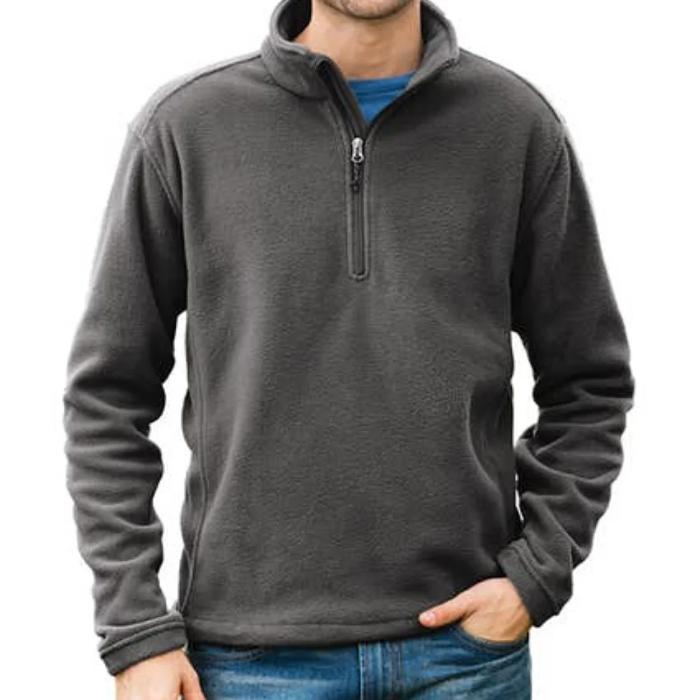 
Wish best sell outdoor wear pullover fleece sport winter hood jacket for men 