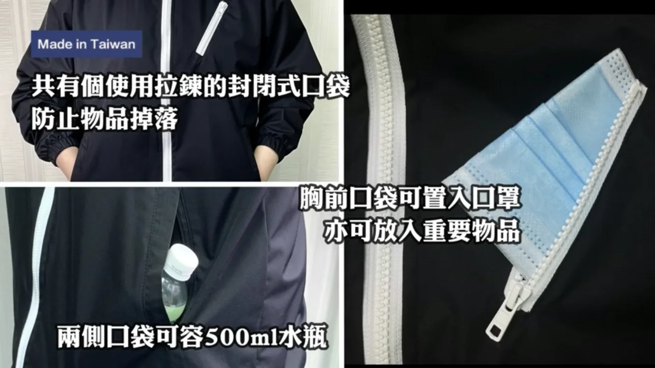 Private Label Low MOQ Anti-bacteria Jacket Protect From Germ