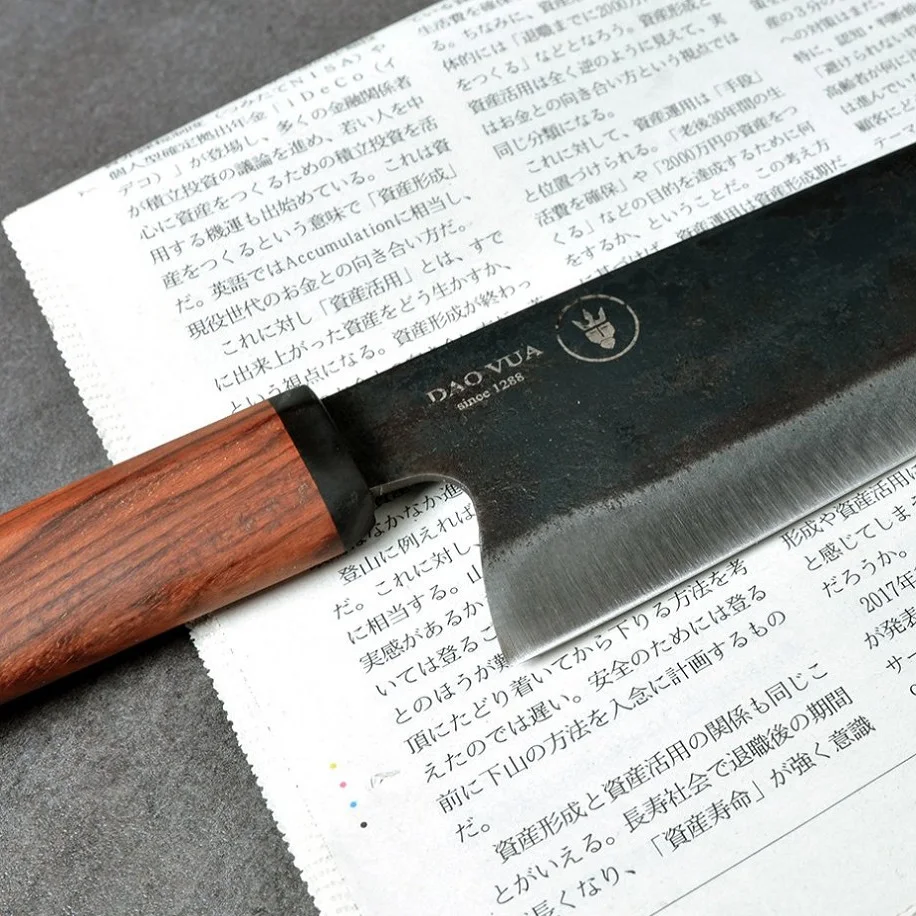 Японские кухонные ножи Chef - NAKIRI мясника из углеродистой стали