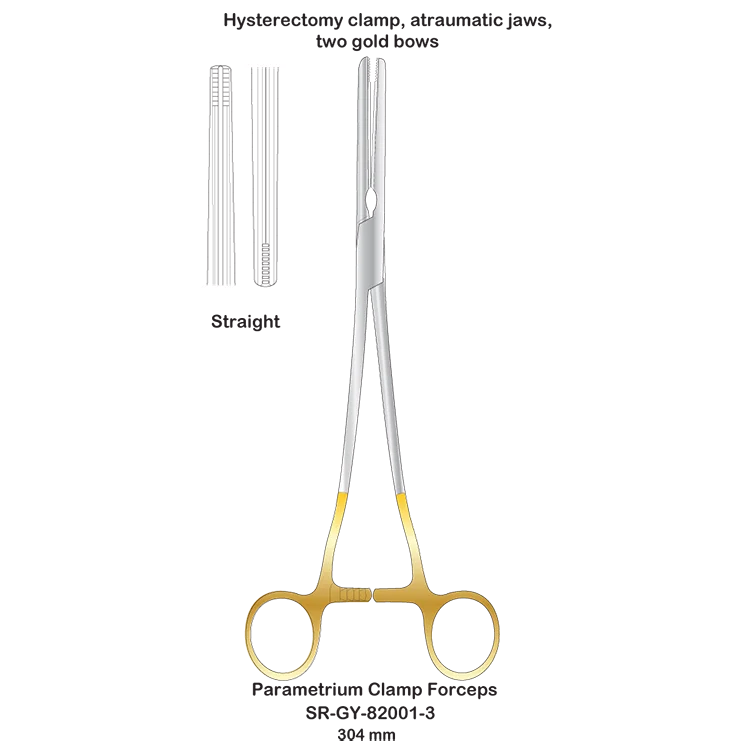 Parametrium зажим щипцы струменти chirurgici для гинеколога