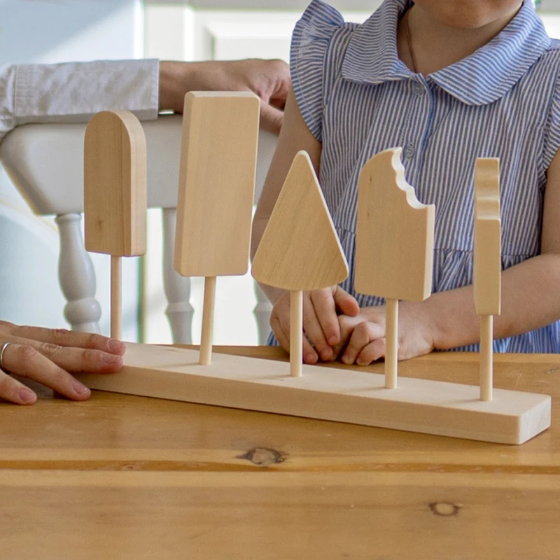 OEM - ODM Wooden ice cream toy For Toddler Toys 6 Months 1 2 Years Old Boys Girls, Safe Toys for Kids, - Made in Vietnam