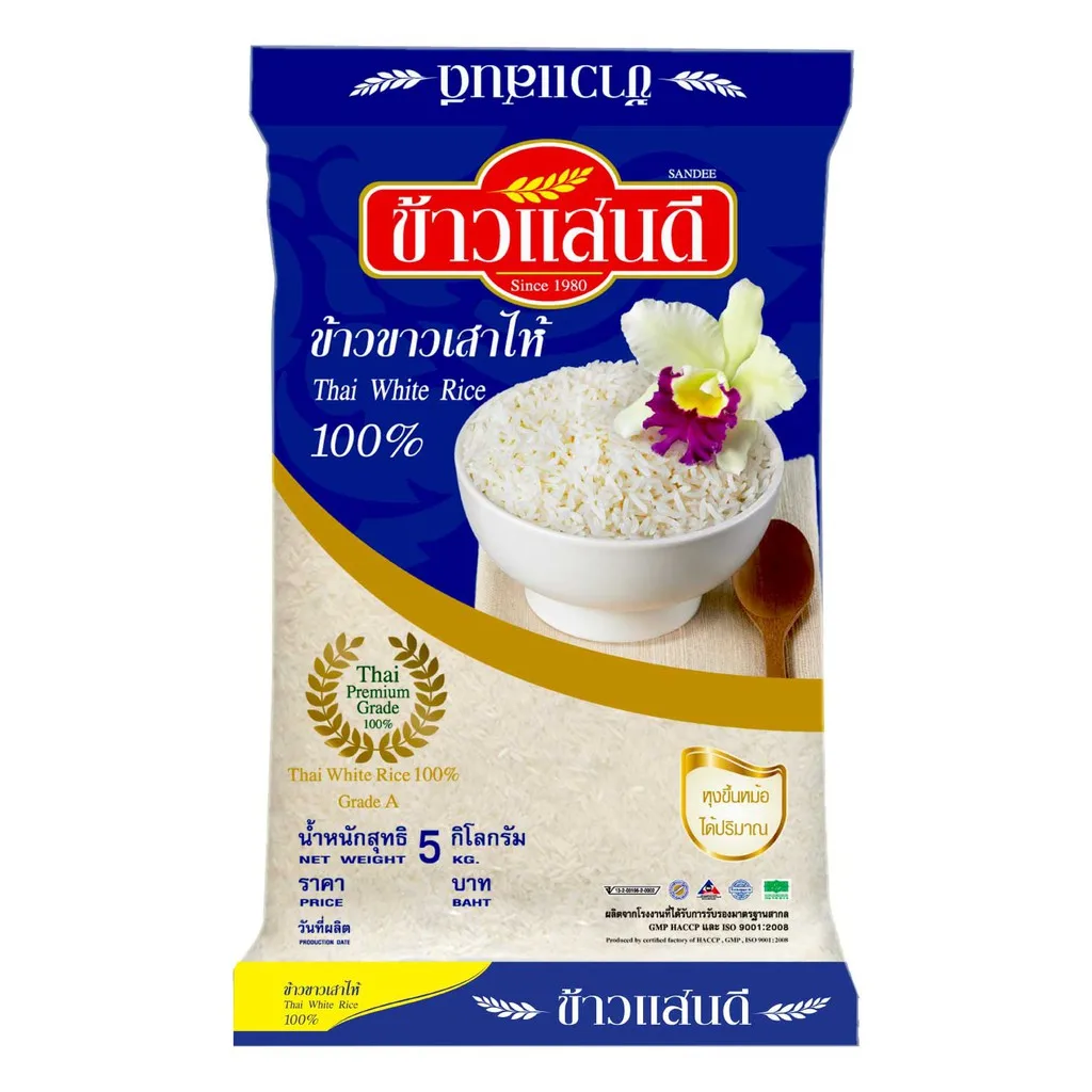 
High Quality Thai Long Grain White Rice 5% Broken  (10000001787555)