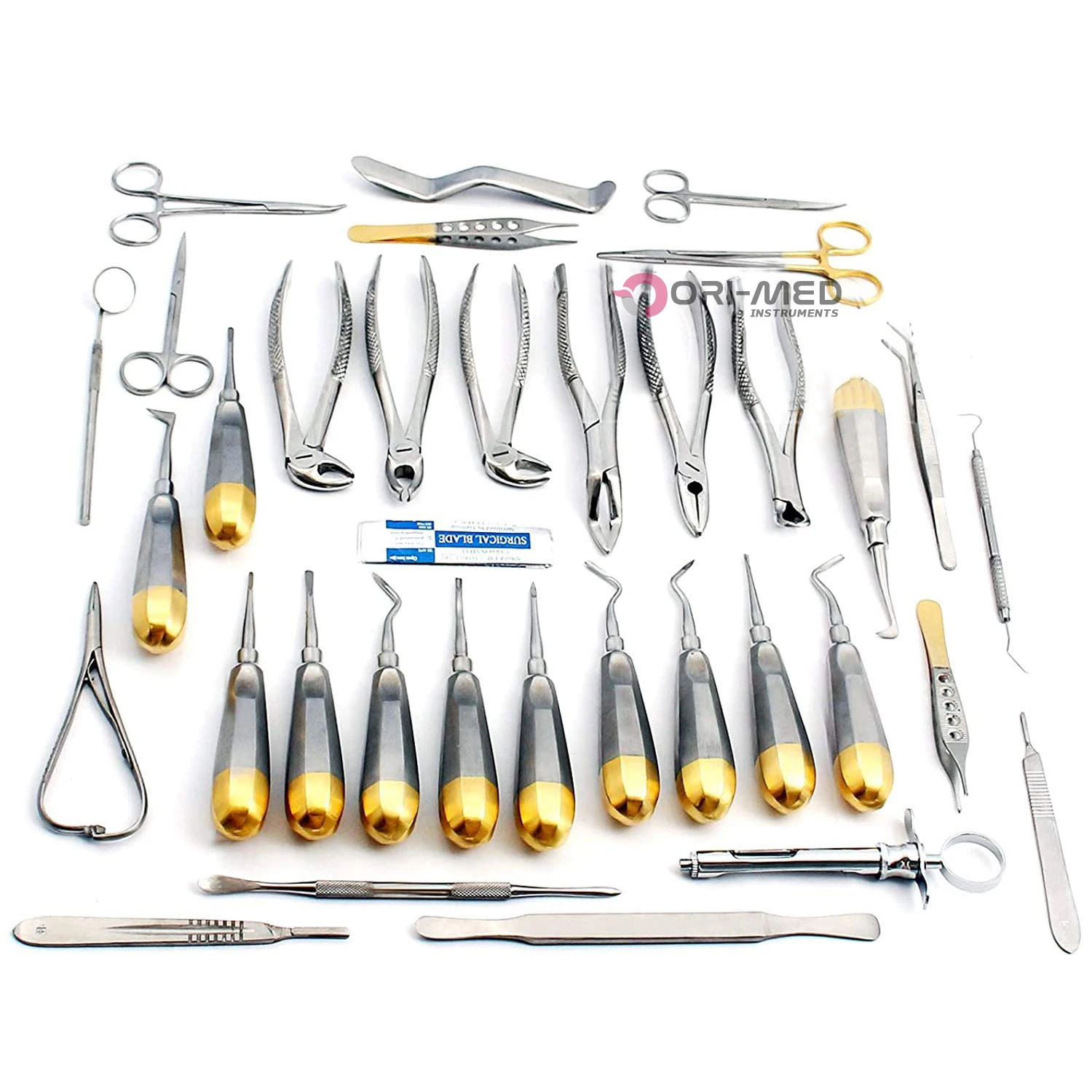Dental Oral Surgery Extracting Instruments Kit