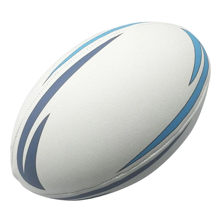 4 panel machine stitched super grip match team rugby ball