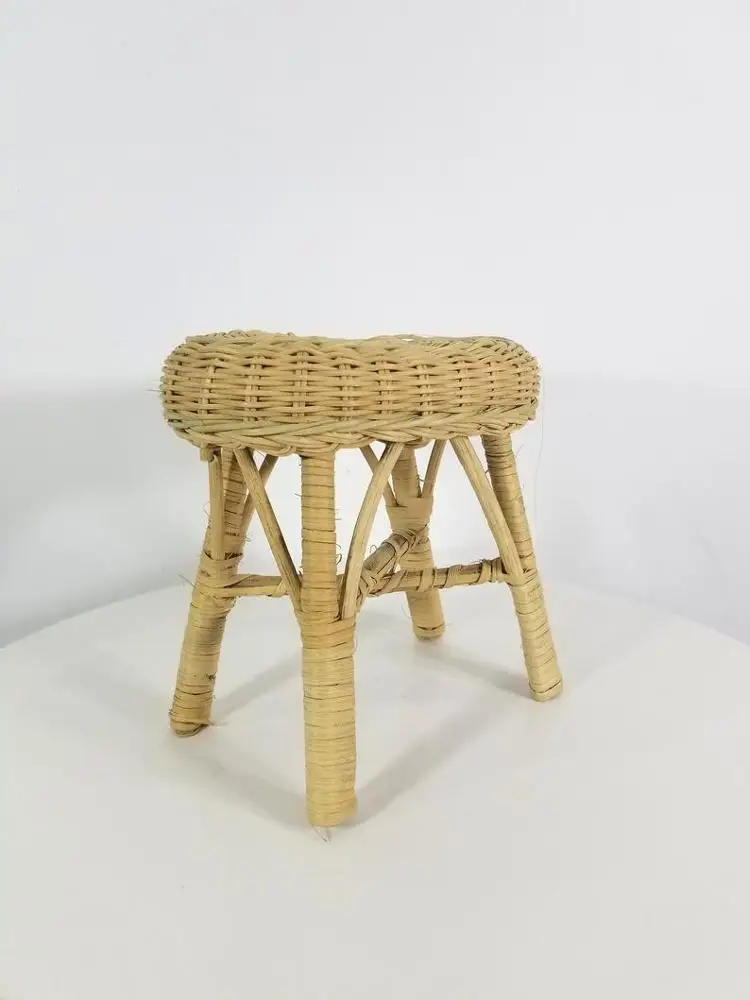 Miniature rattan stool  from Vietnam