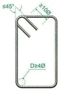 automatic steel wire iron rebar stirrup bending machine