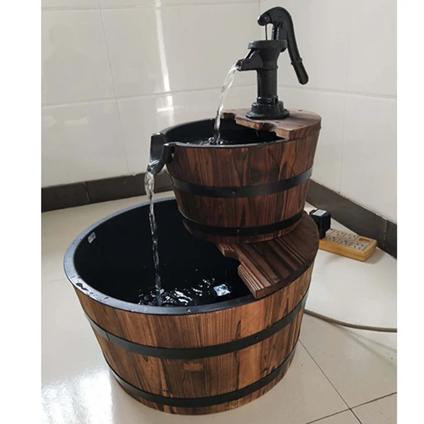 Открытый фонтан-водопад