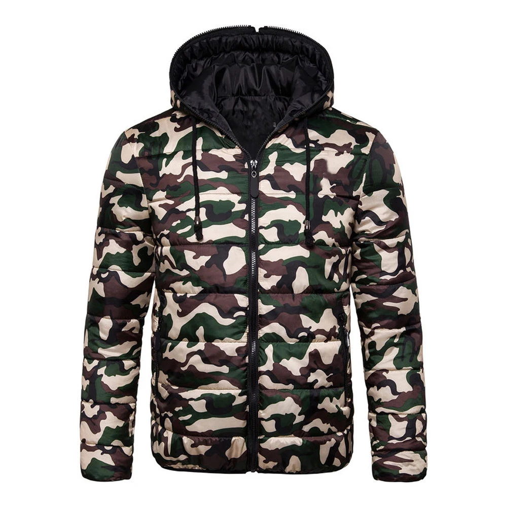  Оптовая продажа Высококачественная зимняя пуховая куртка с регулируемым капюшоном для мужчин и женщин