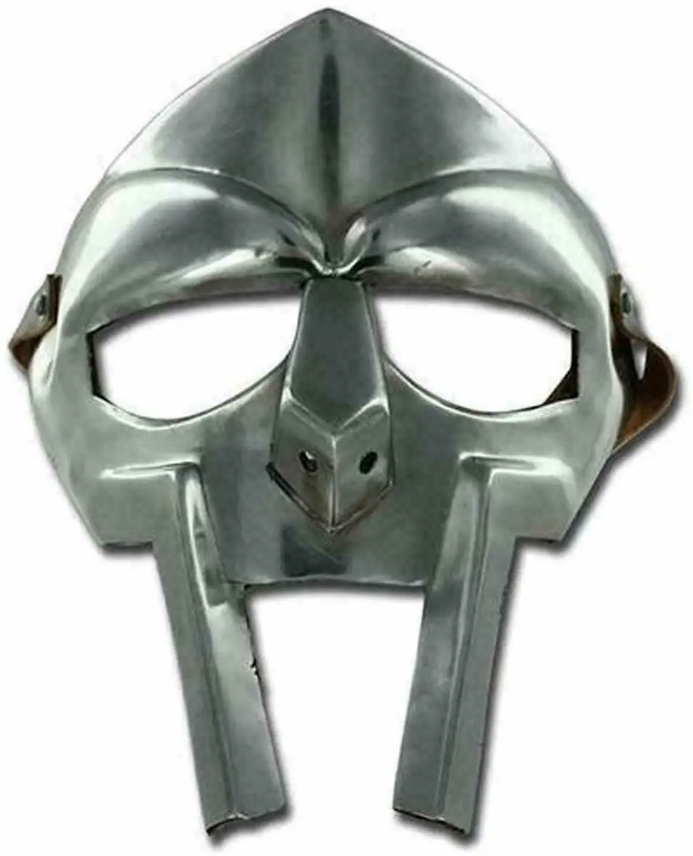 MF Doom Gladiator  Madvillain 18g Mild Steel Face Armor  Medieval